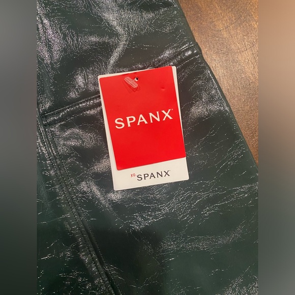 Spanx faux leather leggings - Picture 2 of 4